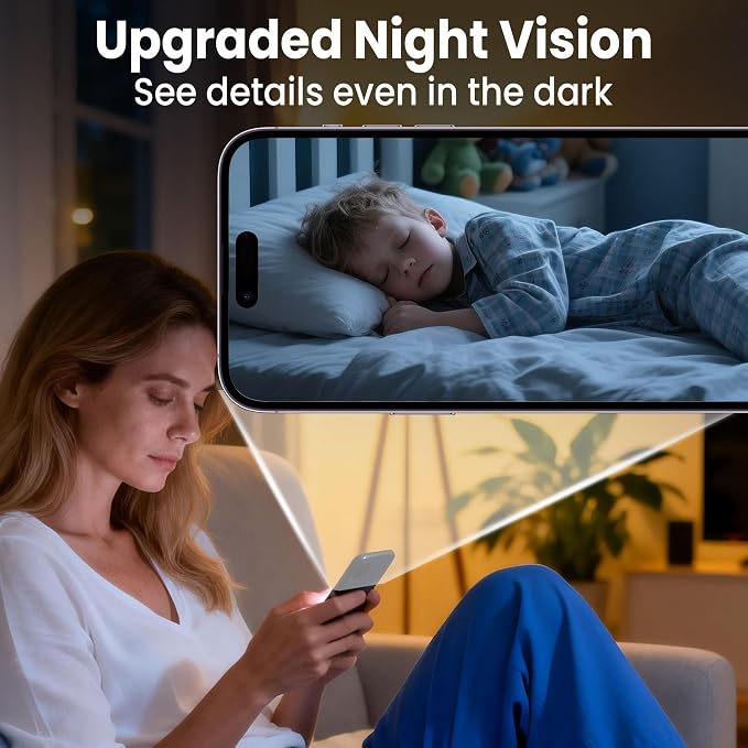 realhide 2026 Upgraded 5GHz WiFi 4K Spy Camera, Mini Hidden Camera with Long Battery Life, Night Vision, Motion Detection, Free Cloud Storage, Wireless Indoor Nanny Cam for Home Security