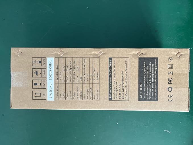 UV Light Sanitizer Lamp Upgraded 38W with Radar Motion Sensor & Voice Alert, 254nm Ozone-Free UVC Lamp for Room Sanitization, 3 Timer Modes, Magnetic Remote & Protective Glasses Included