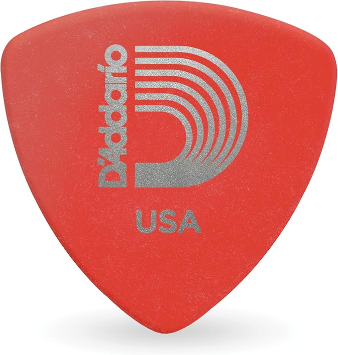 D'Addario Duralin Guitar Picks, Super Light, 100 pack, Wide Shape