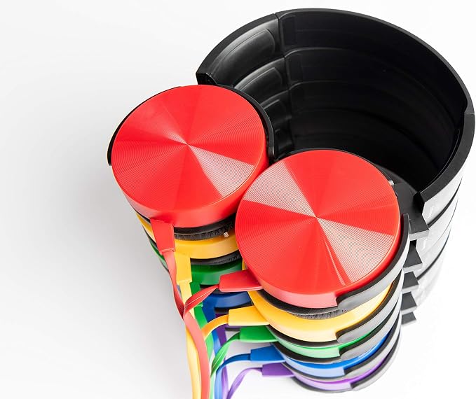 Bulk Headphones for Classroom, 12 Pack Durable Wired School Headphones for Students. Teacher Must Haves Supplies from Elementary to College (Mixed Color)