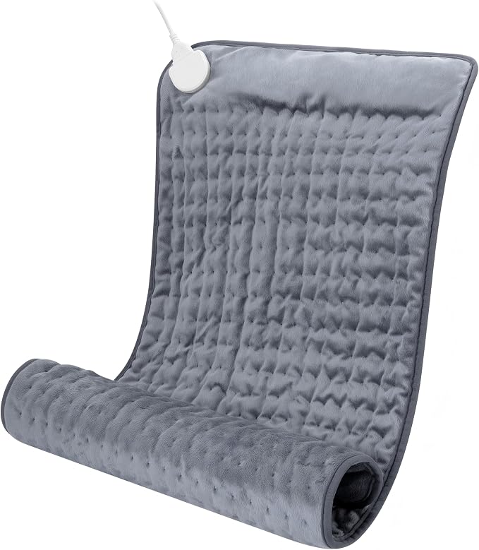 Heating Pad for Neck, Heating Pad for Period Cramps with Auto Shut Off, Heat Pad for Neck and Shoulder, Gifts for Women, Mom, Men, Dad