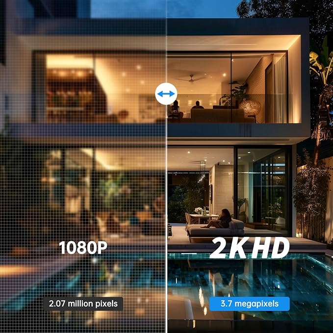 Light Bulb Security Camera 5G/2.4GHz WiFi 2K Lightbulb Security Cameras Wireless Outdoor, 360 Screw in Sight Bulb Motion Detection Siren Alarm Light Socket Camera 2-Way Audio Color Night Vision