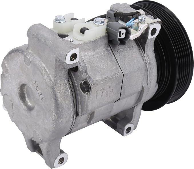 Replacement Car AC Compressor By AA Ignition - Compatible with Honda Accord Vehicles 2003-2007 2.4L - Replaces Part Numbers 28003C, 10345430, 10349951, 2041606-03, 04, 05, 06, 07