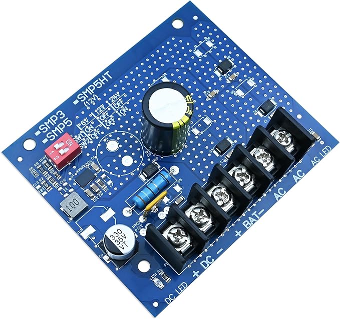 SMP3 Power Supply Charger, Compatible with Altronix SMP3 6 12 OR 24VDC @ 2.5 AMP, A Security Power Solution with Multi-Voltage Output and Battery Backup