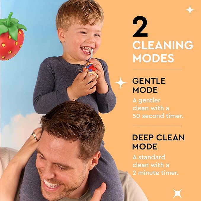 Boka Fluoride Free Toothpaste Nano Hydroxyapatite Toothpaste - Blueberry Dragon Fruit 4 oz, Boka Kids Sonic Electric Toothbrush - Oral Care, U Brush and Nylon Brush Bundle