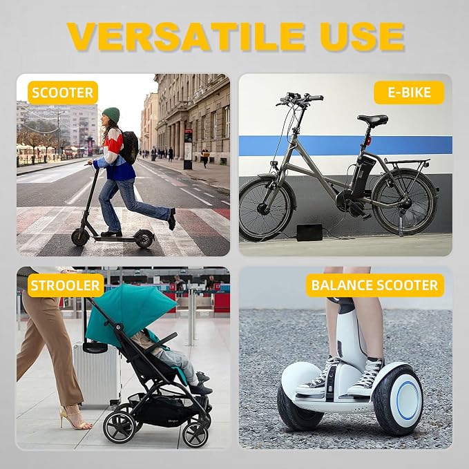 Scooter Lock Anti Theft, 36.6” Bike Locks Heavy Duty Chain with 4-Digit Combination, Electric Scooter Lock Anti-Scratch Security Chain for E-Scooter, E-Bike, Bicycle, Motorbike