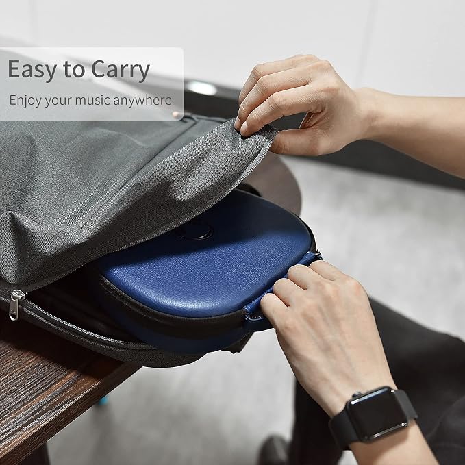 for Apple AirPods Max Case Accessory: WIWU AirPod Max Case with Sleep Mode | Airpod Max Accessories for Apple Headphones | Ultra-Slim Travel Carrying Case | Portable Storage Bag | Fits 1st & 2nd Gen