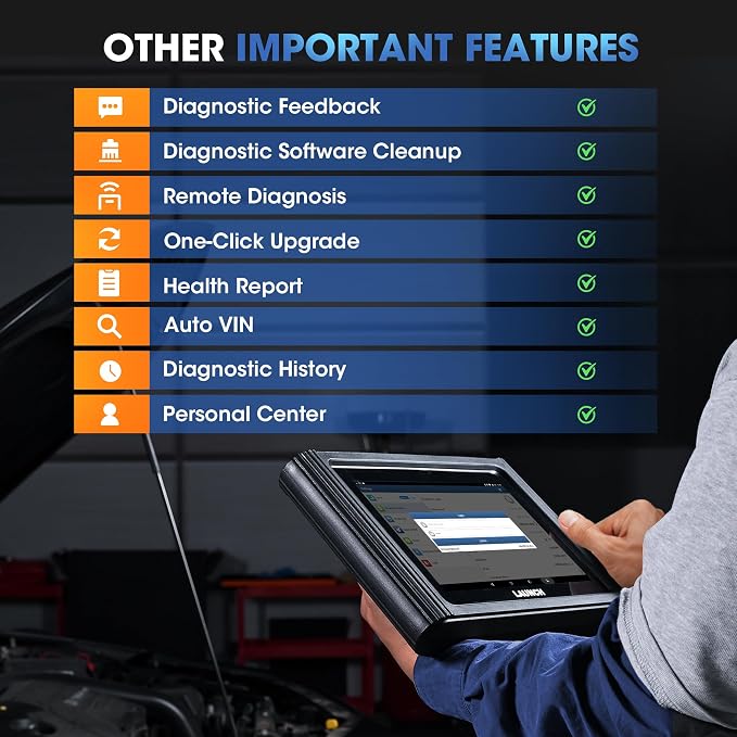 Launch X431 PAD III Scan Tool Global Ver. (Upgraded of X431 V+, X431 PROS) | 50+ Reset,OE-Level Bidirectional scan tool,All System Diagnostic Tool fOR 99% Car, One-Click Free Update,Auto Auth FCA SGW