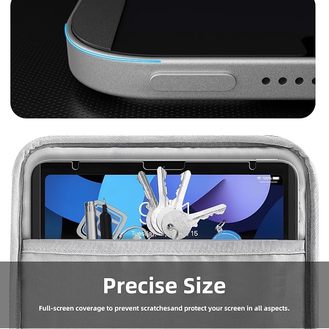 Magnetic Privacy Screen Protector Compatible with iPad Air 13 Inch 2024-2026 (M2/M3/M4, 6th/7th/8th Gen), Removable Anti Blue Light Glare Spy Filter, High Sensitive Bubble-Free Black Security Private Shield