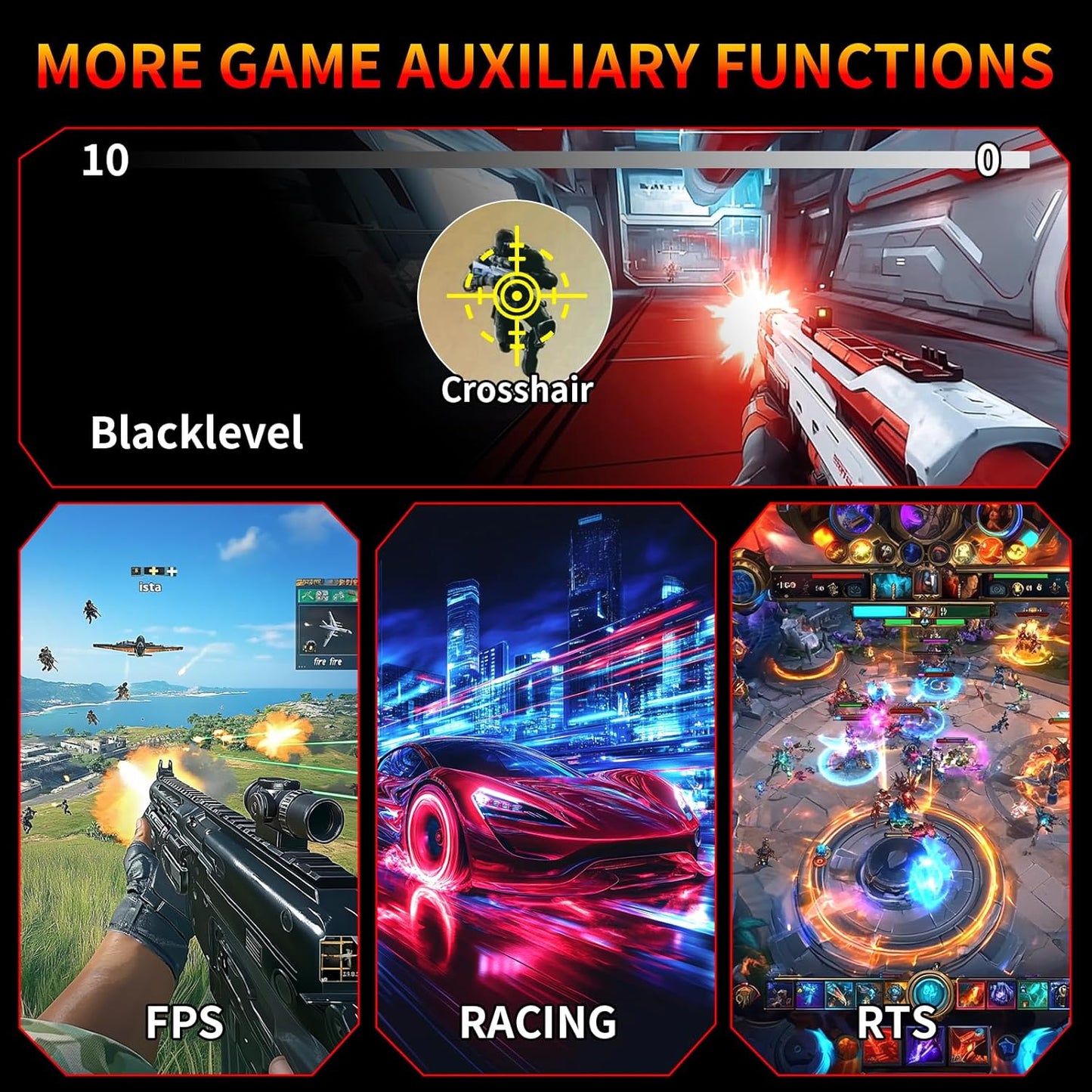 SANSUI 27 Inch WQHD 2560X1440 Curved Gaming Monitor, 180Hz MPRT 1ms Computer Monitor,HDMI2.0 * 2, DP1.2 * 2, Freesync, Curved 1500R, 5000:1 Contrast Ratio, 120% sRGB,HDR(ES-G27C1Q DP Cable Included)