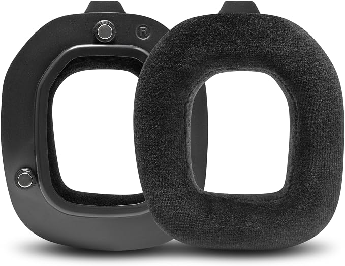 WC StealthZ A50 - FPS Oriented Earpads for Astro A50 Gen 4, Gen 5 & A50X by GadgetryTech & Wicked Cushions | Enhanced Sound Precision & Comfort for First-Person Shooter Games | Black