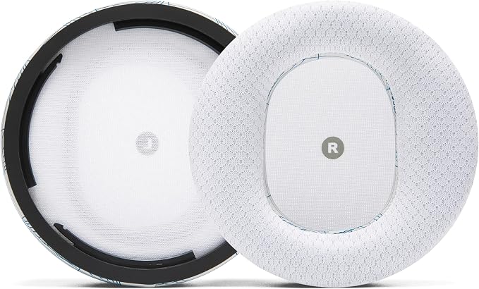 WC Freeze Maxwell - Cooling Gel Replacement Earpads for Audeze Maxwell Headphones by Wicked Cushions - Elevate Comfort, Durability, Thickness & Sound Isolation for Epic Gaming Sessions | Ivory Tide