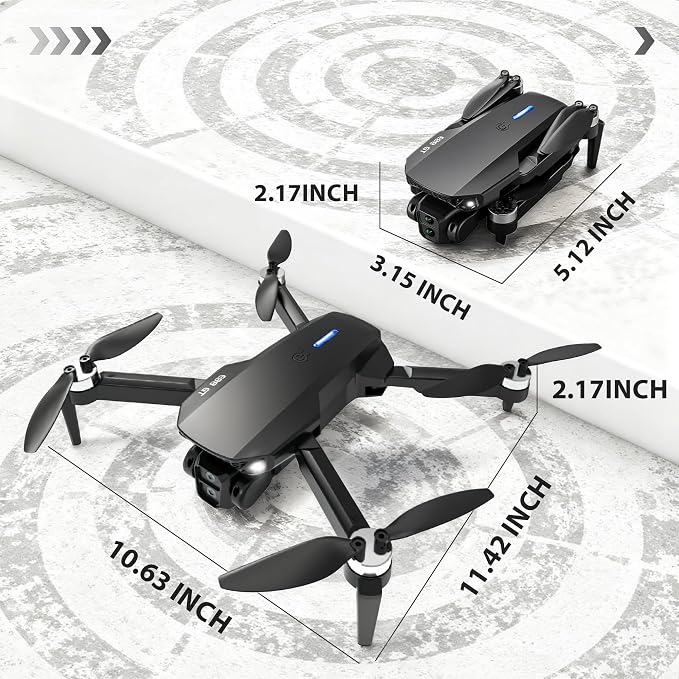 BEZGAR Drone with Camera, 4.3" Screen Remote Control Drones 1080P HD FPV RC Quadcopter, WiFi Live Video on Screen, One Key Start for Beginner, 3 Batteries, Ideal Toy Gift for Kids & Adults