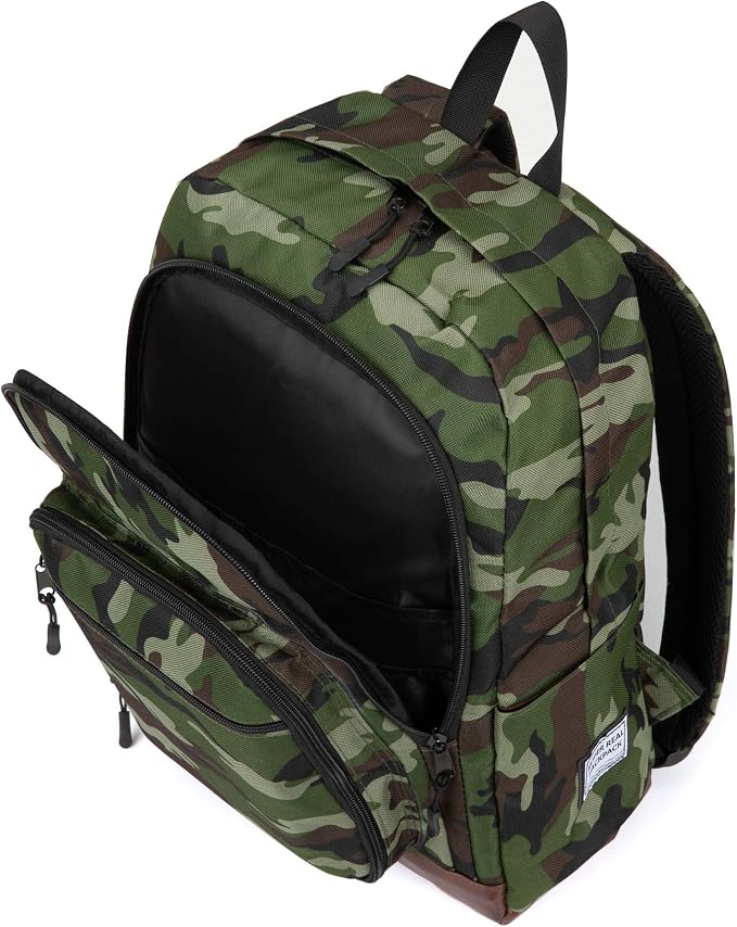Super Real Bluetooth Speaker Backpack with 20-Watt Speakers & Subwoofer for Parties/Festivals/Beach/. Rechargeable, Works with iPhone & Android (Camouflage, Latest Premium Edition)