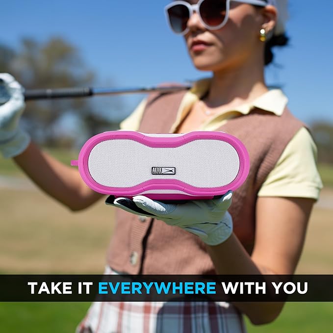 Altec Lansing - Portable Bluetooth Speaker, Waterproof IP67