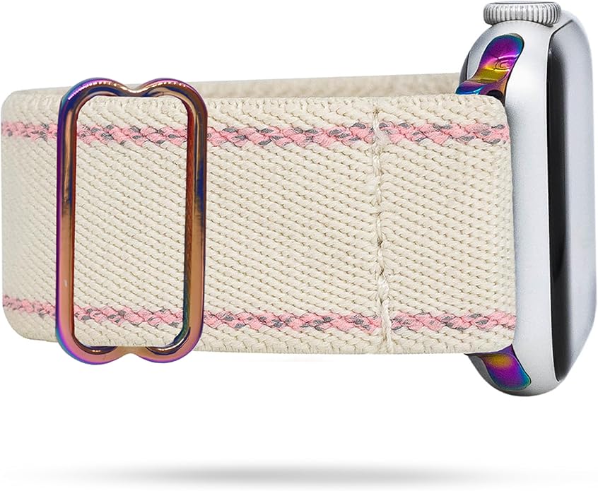 Braxley Bands for Apple Watches - Stretchy and Washable - Adjustable with Apple Watch Bands for Women & Men - Compatible with Apple Watch Series SE Ultra 9 8 7 6 5 4 3 2 1