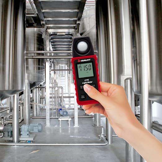 Triplett LT75 Digital Light Meter up to 400,000 Lux / 40,000 Fc