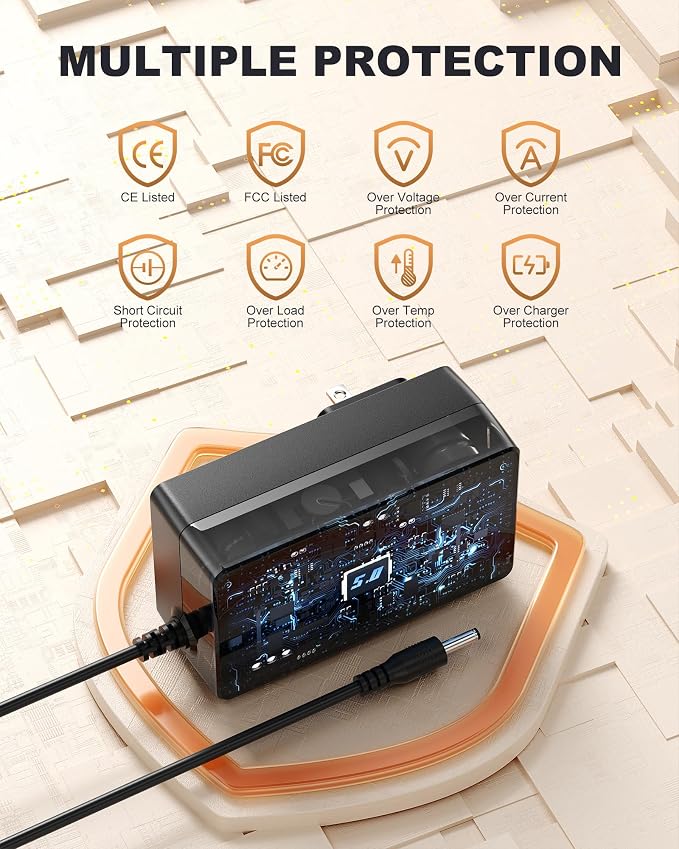 20V Speaker Charger for Turtlebox Grande: Loud! Outdoor Portable Bluetooth 5.4 Speaker GQ48-200300-AU Power Supply Replacement.