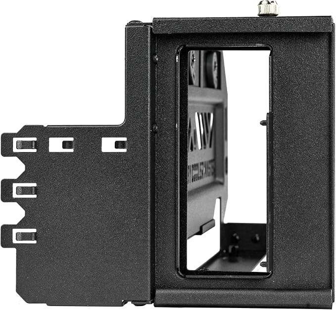 Cooler Master Vertical GPU Card Holder Gen5 with PCIe 5.0 x16 Riser Cable, Adjustable Graphics Card Holder for E-ATX, ATX & Micro-ATX Cases, Supports Triple-Slot GPUs, Black