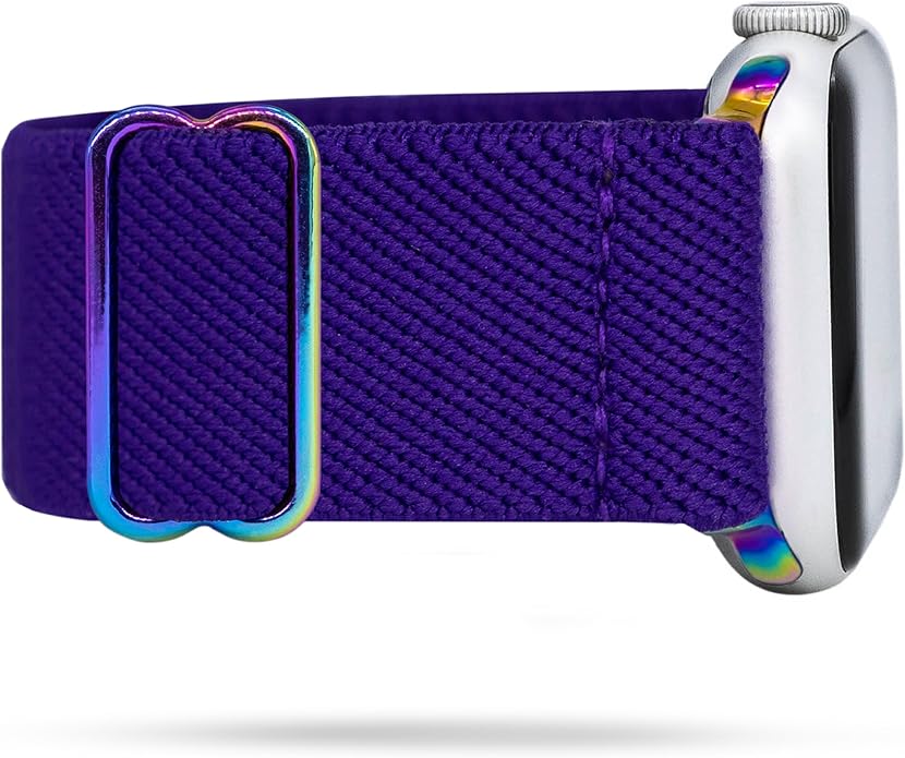 Braxley Bands for Apple Watches - Stretchy and Washable - Adjustable with Apple Watch Bands for Women & Men - Compatible with Apple Watch Series SE Ultra 9 8 7 6 5 4 3 2 1