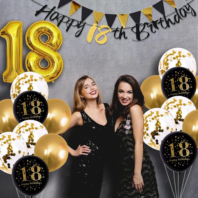 3-in-1 Electric Balloon Pump with 18th Birthday Decorations, 3-in-1 Electric Balloon Pump, Portable Electric Air Pump for All Balloons Inflatables Dual Nozzle Balloon Blower Machine
