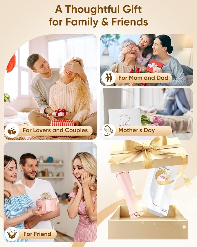 Electric Foot Callus Remover Rechargeable, Portable Electronic Foot File Pedicure Tools, Waterproof Foot Scrubber File, Professional Pedicure Kits, Foot Care for Dead Skin Ideal Gift