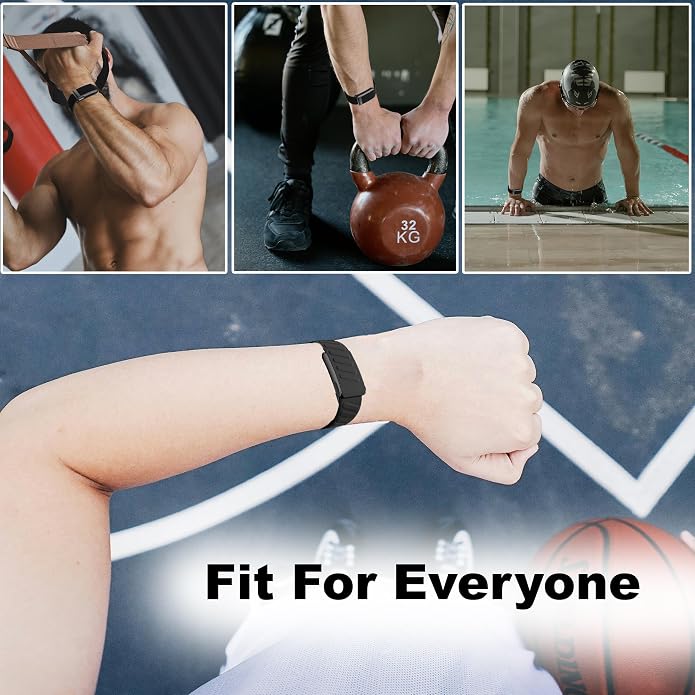 DADO Multi-Pack Wrist Bands Compatible with Whoop 5.0, Peak, One & Life MG – Hydroknit Nylon, Sport Silicone, Premium Nylon – Replacement Straps with Hook, Clasp, Quick Link Slider