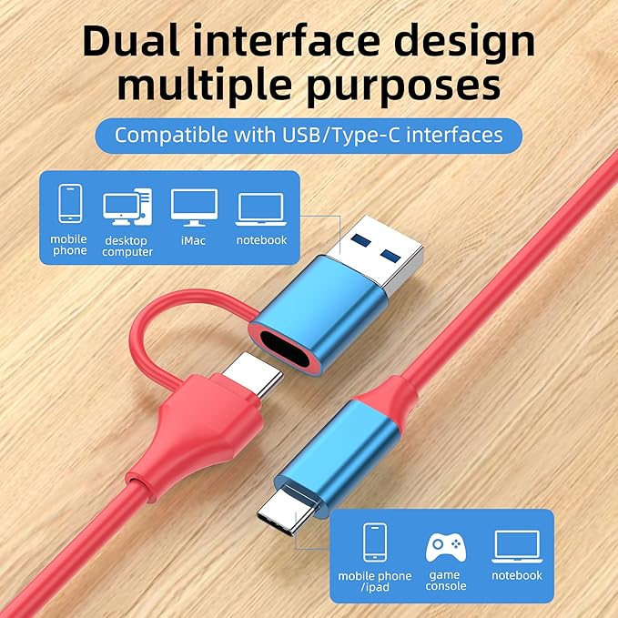 HDMI Video Capture Card Compatible with Nintendo Switch 2, Mobile Phones, and PC Devices Features a PD 100W Charging Port Supports 4K60Hz Video Capture for Gaming livestreaming and Recording