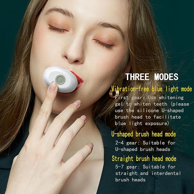 360° U-Shaped Automatic Sonic Toothbrush for Adults, Suitable for People with Limited Mobility Original Newupgrade Electric Toothbrushes, Multiple Brush Heads Options,IPX7 Waterproof