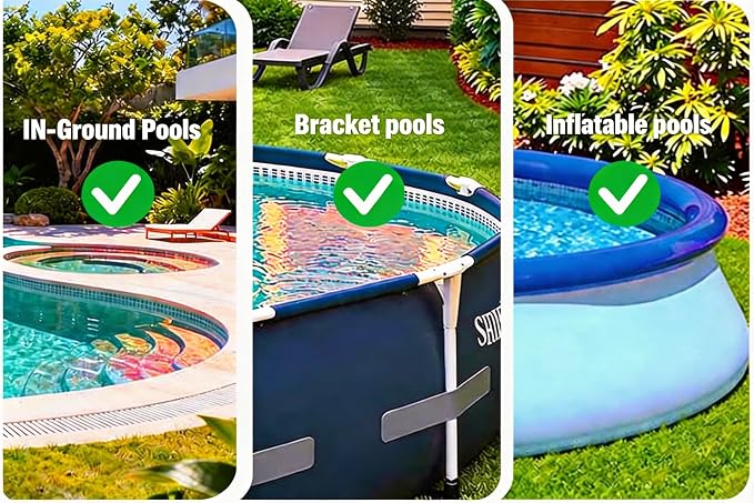 Robotic Pool Cleaner, Cordless Pool Vacuum with 18.5 GPM Powerful Suction,120-Min Runtime, Self-Parking, Pool Vacuum for Above-Ground & Flat Pools to 860 sq.ft,Dark Gray