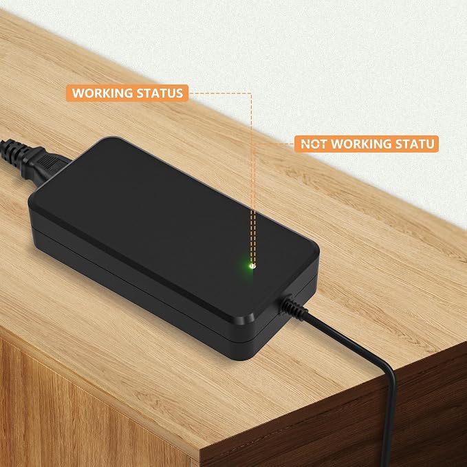 195W 57V 3.42A Power Supply Adapter for Starlink Gen 3 Standard and Mini System, 10FT Cable with Waterproof DC Plug