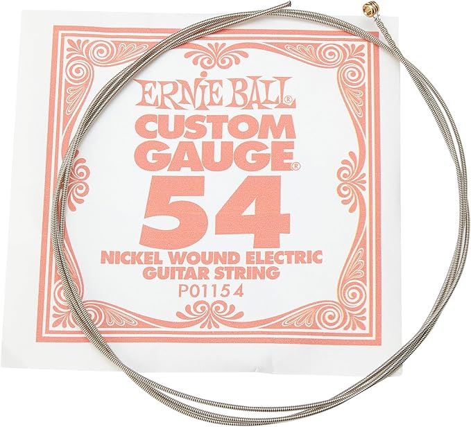 Ernie Ball Beefy Slinky Nickel Wound Electric Guitar Strings, 11-54 Gauge (P02627)