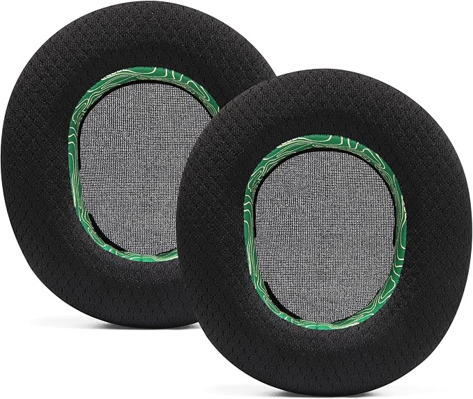 WC Freeze Nova Pro Wireless - Cooling Gel Earpads for Arctis Nova Pro Wireless, Nova Elite & Nova Pro Omni (Doesn’t Fit Other Models), by Wicked Cushions, Extra Thick & Comfortable | Emerald Tide