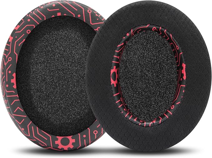 WC Freeze for Arctis Nova - Hybrid Fabric Cooling Gel Replacement Earpads for Arctis Nova Pro Wired, Nova 7, 5, 4, 3, 1 - Made by Wicked Cushions (Does Not Fit Nova Pro Wireless) | Techne