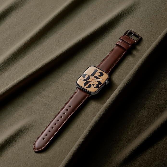 Archer Watch Straps - Top Grain Leather Watch Bands for Apple Watch