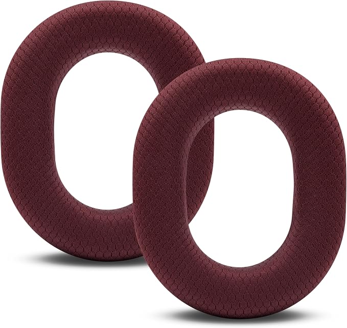 WC Freeze Blackshark V3 Pro – Cooling Gel Earpads Compatible with Razer BlackShark V3 Pro by Wicked Cushions | Enhanced Comfort, Cooling Gel Technology, Extra Thick | Red