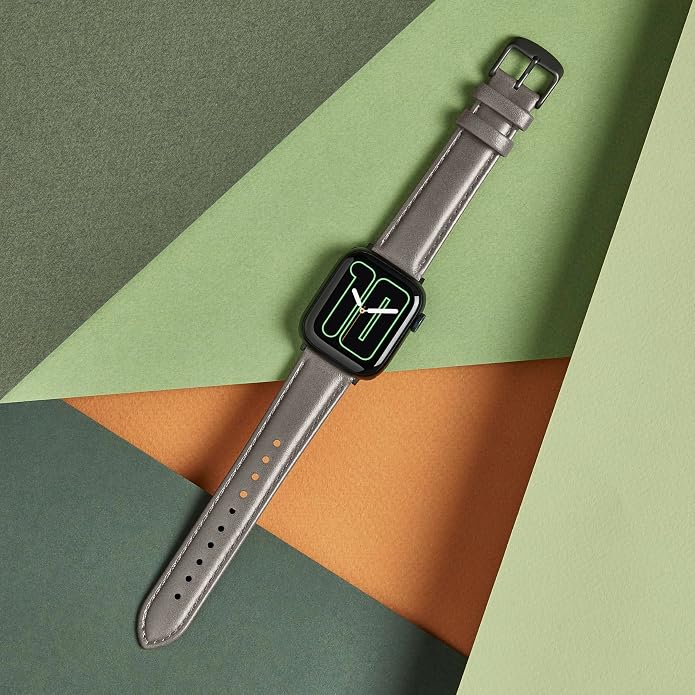 Archer Watch Straps - Top Grain Leather Watch Bands for Apple Watch
