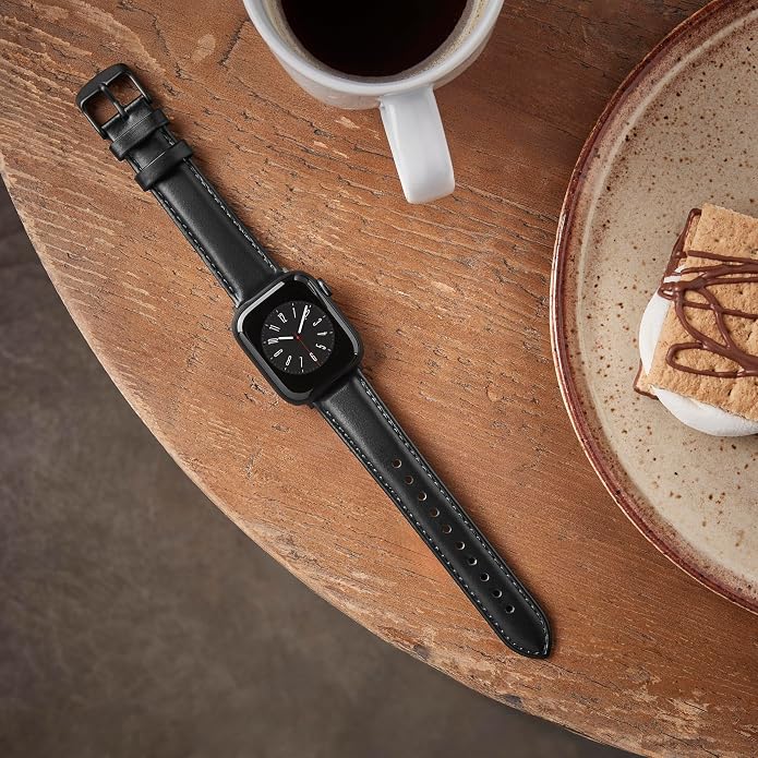 Archer Watch Straps - Top Grain Leather Watch Bands for Apple Watch