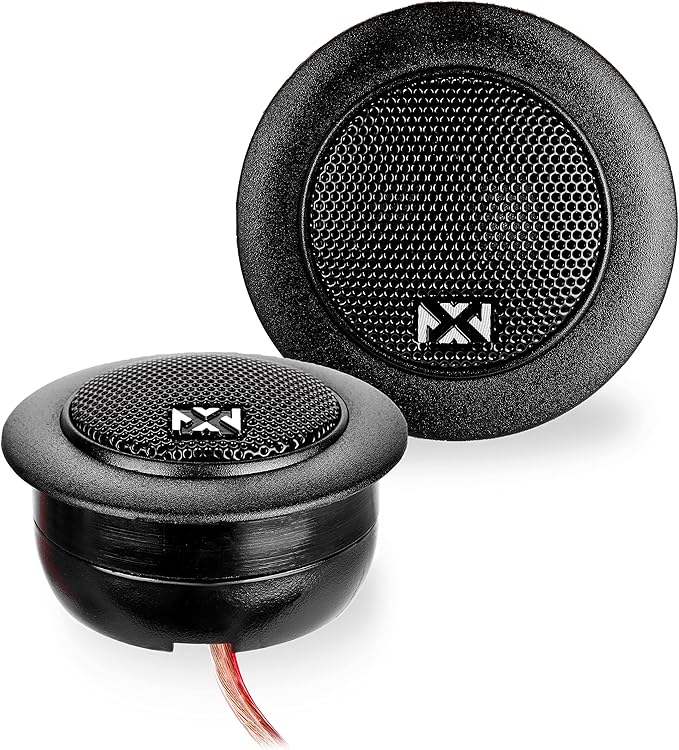 NVX VSP65KIT 750W Peak (250W RMS) 6.5" V-Series 2-Way Component Speaker System with 25mm Silk Dome Tweeters