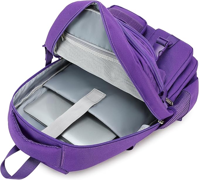 abshoo Large Heavy Duty Backpack For School College Bookbag Casual Multi Pocket Travel Backpacks