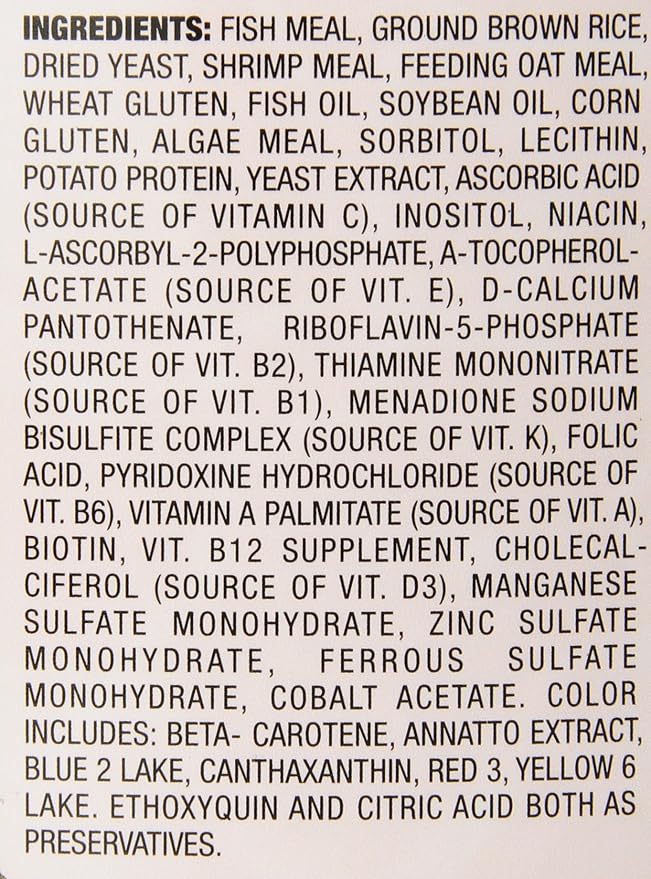 Tetra Goldfish Flakes, Nutritionally Balanced Diet for Aquarium Fish, Vitamin C Enriched Flakes, 2.2 lbs
