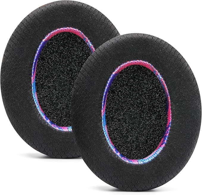 WC Freeze for Arctis Nova - Hybrid Fabric Cooling Gel Replacement Earpads for Arctis Nova Pro Wired, Nova 7, 5, 4, 3, 1 - Made by Wicked Cushions (Does Not Fit Nova Pro Wireless) | Speed Racer