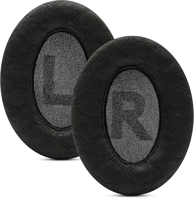 WC Freeze V2 Cloud - Angled Cooling Gel Earpads Compatible with HyperX Cloud Series by Wicked Cushions | Angled Pads for Extreme Comfort, New Freeze V2 Cooling Fabric, Extra Thick | Red Camo
