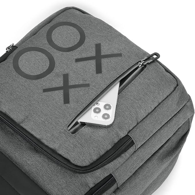 Game Cosole Backpack Travel Bag Travel Carrying Case for PS5/PS4 Console and Accessories (Grey)