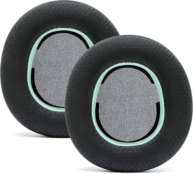 WC Freeze Nova Pro Wireless - Cooling Gel Earpads for Arctis Nova Pro Wireless, Nova Elite & Nova Pro Omni (Doesn’t Fit Other Models), by Wicked Cushions, Extra Thick & Comfortable | Mint