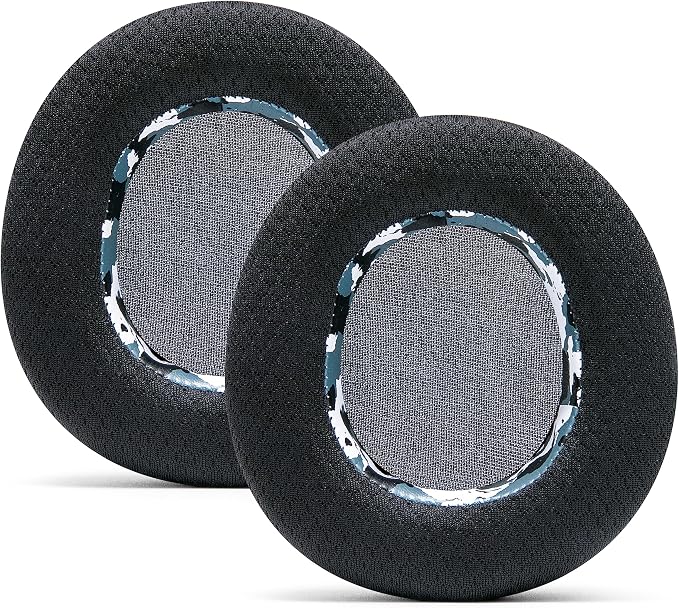 WC Freeze Nova Pro Wireless - Cooling Gel Earpads for Arctis Nova Pro Wireless, Nova Elite & Nova Pro Omni (Doesn’t Fit Other Models), by Wicked Cushions, Extra Thick & Comfortable | Snow Camo