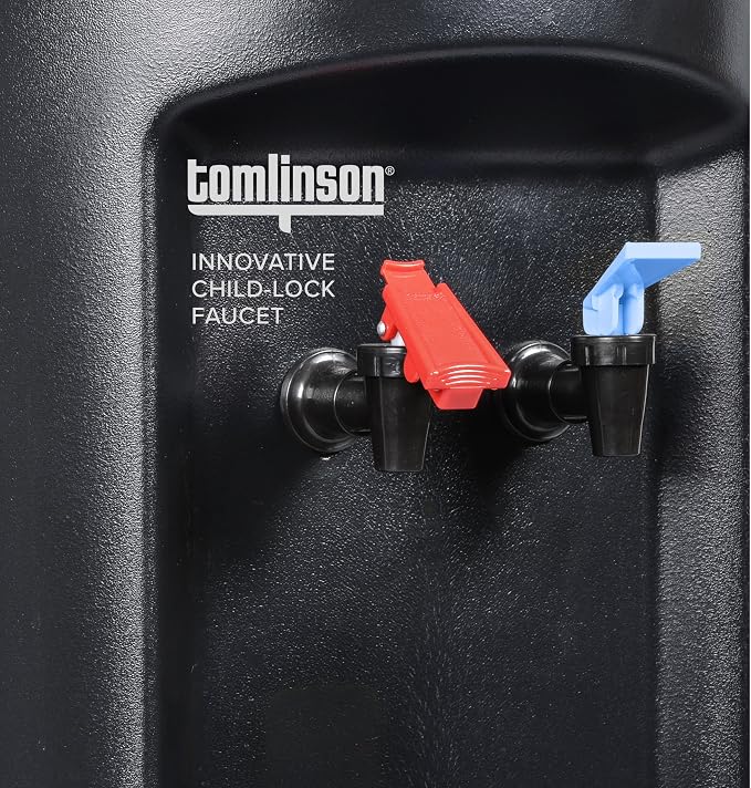 Brio CL520 Commercial Grade Hot and Cold Top Load Water Dispenser Cooler - Essential Series