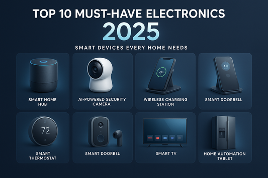 Top 10 Must-Have Electronics for 2025: Smart Devices Every American Home Needs