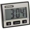 General Tools TI110 LCD Timer, Waterproof with Jumbo Display, 3x3