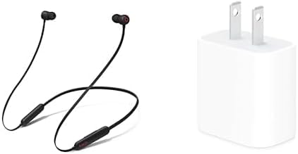 Beats Flex with Apple 20W USB-C Power Adapter - Black